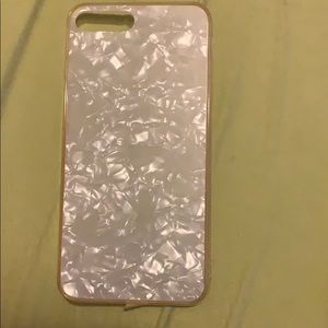 Frosty white iPhone 6/7/8 plus case